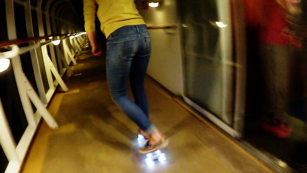 PENNY BOARD RENNEN & STURZ AUF SCHIFF! :D | Dner