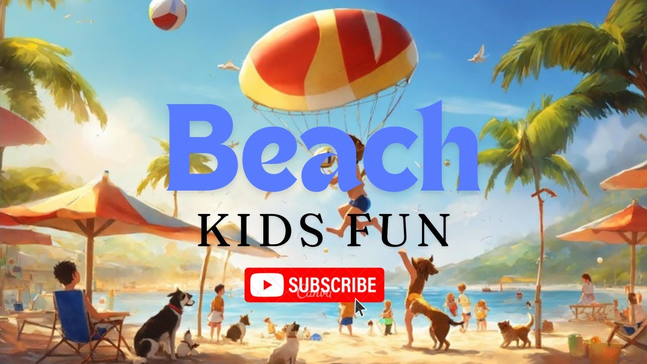 Amazing Day at The Beach - Kids Enjoy Time!
