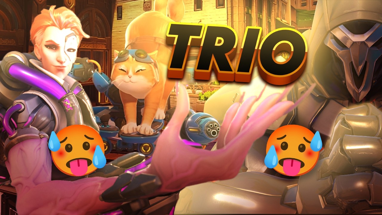 el MEJOR TRIO de OVERWATCH 💦