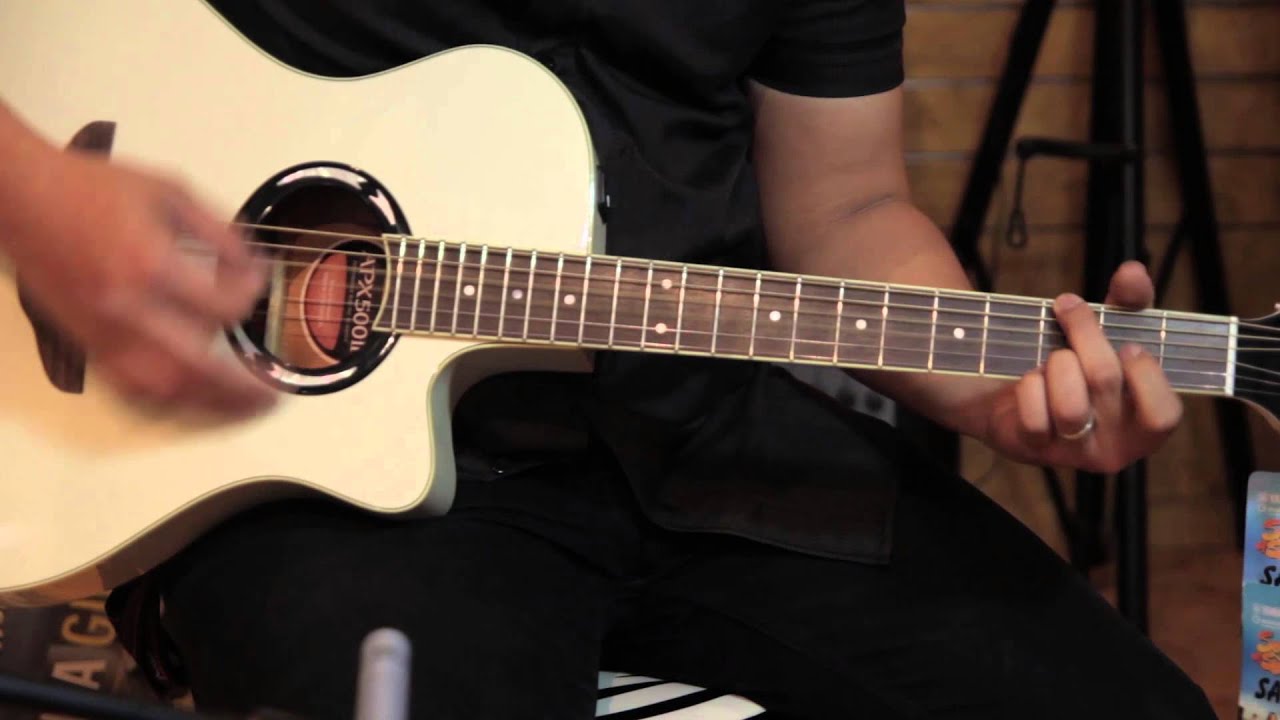 Yamaha APX500II Demo