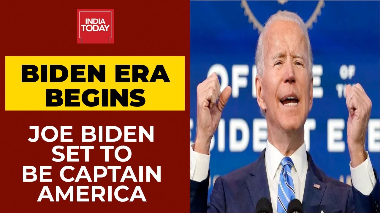 Jo Biden Is All Set To Become 'The Captain America', Will Deliver Presidential Address Post Oath
