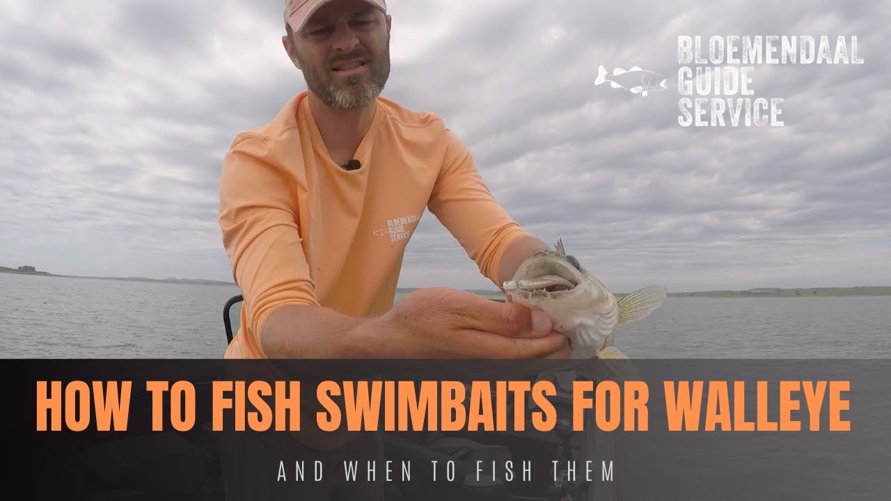 How To Fish Swimbaits for Walleye - And When To Fish Them