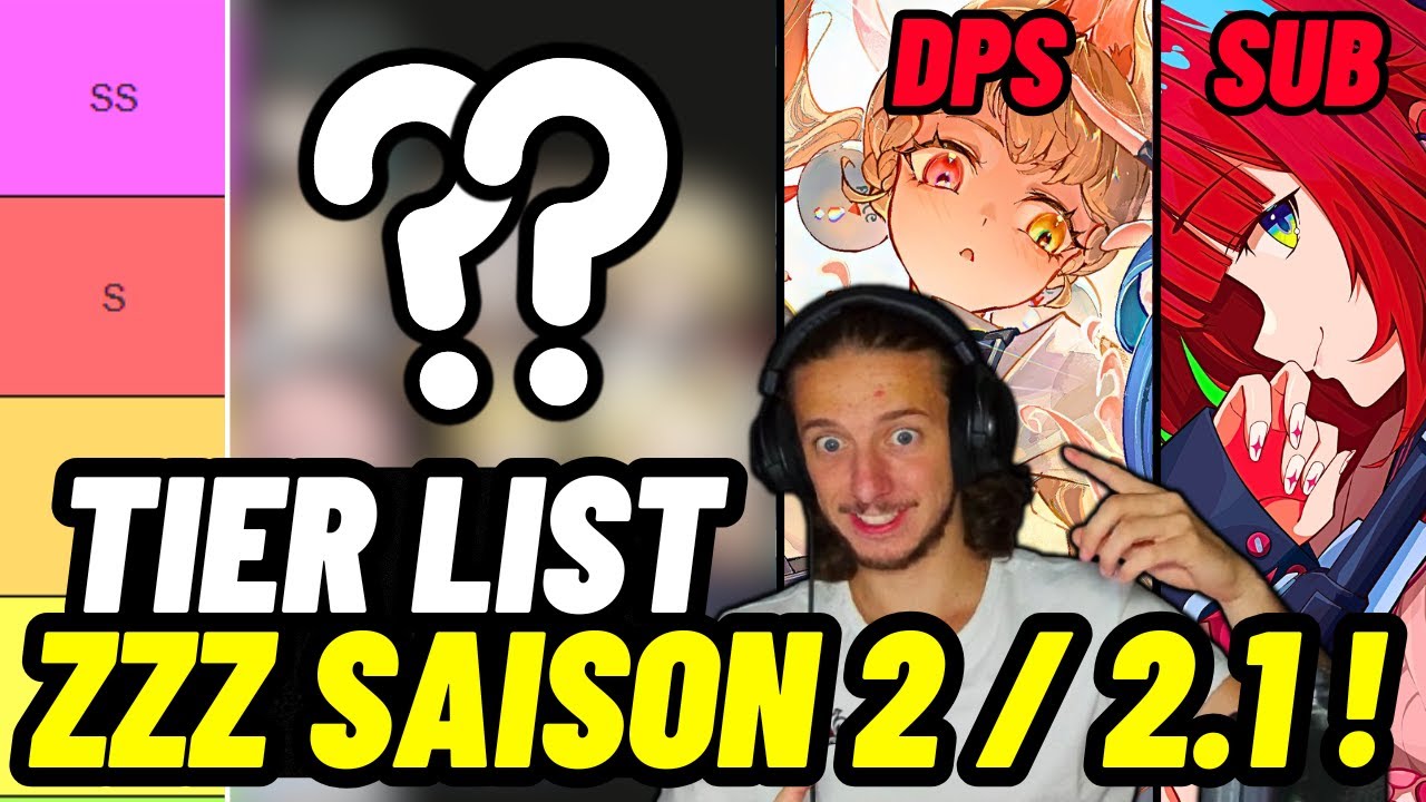 🔥 META BOULEVERS&Eacute;E EN 2.1 !! TIER LIST DPS + SUPPORT 💥 / ZENLESS ZONE ZERO