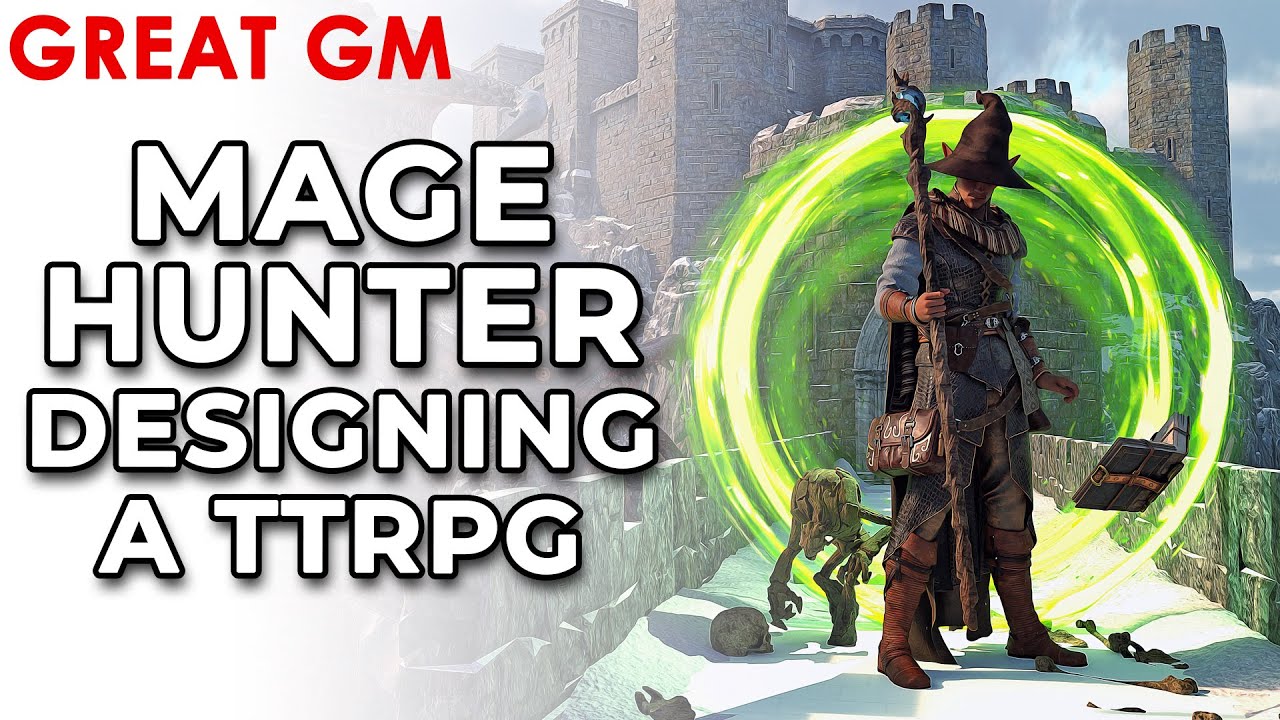 Mage Hunter: My New Diceless TTRPG!