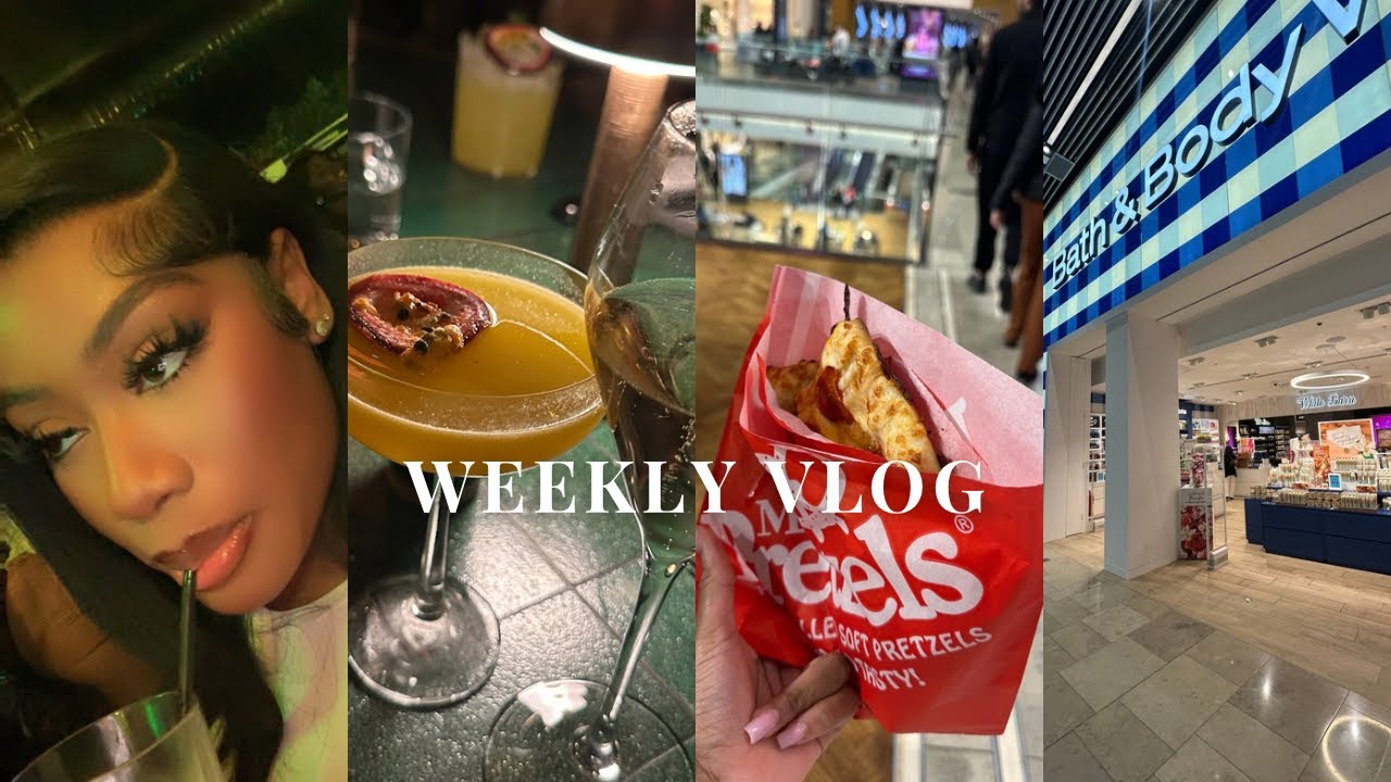 WEEKLY VLOG, maintenance, partying, shopping and more…