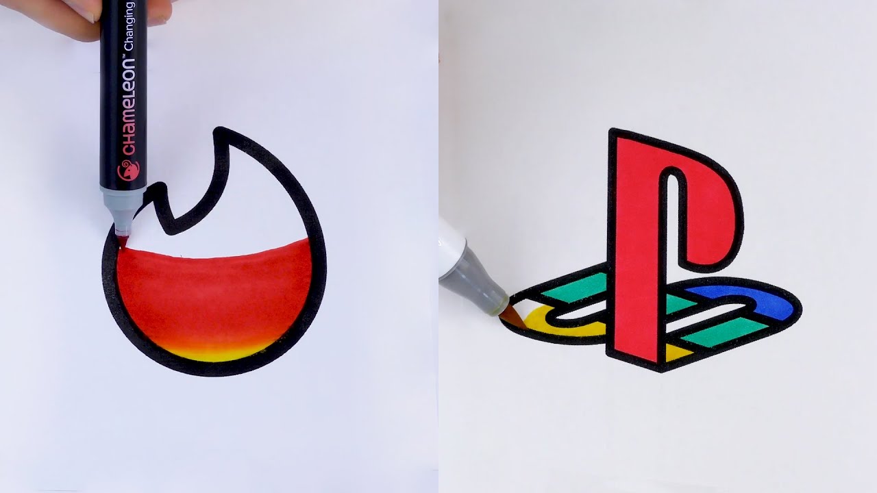 Oddly Satisfying Coloring Art #1