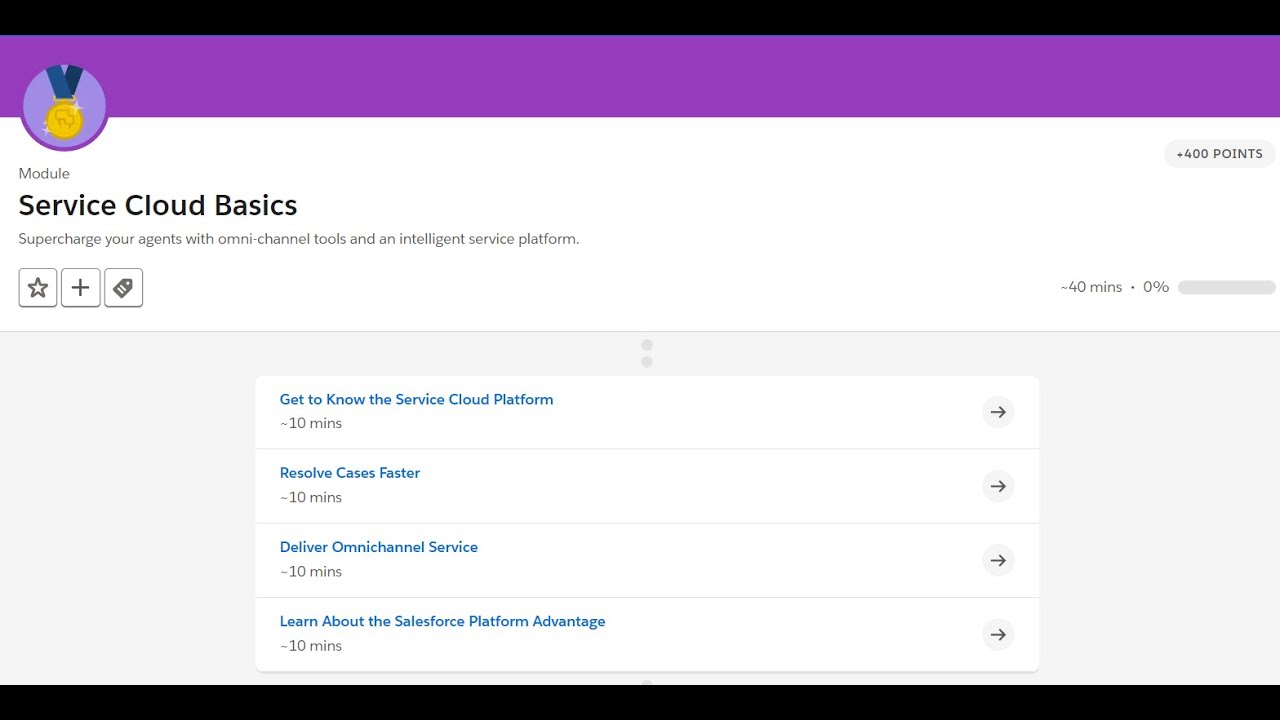 SERVICE CLOUD PLATFORM - Get to Know the service cloud platform#salesforce #trailhead