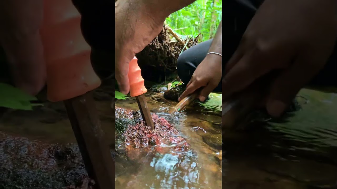 Breaking Open a Red Sand Rock! What&rsquo;s Inside This Strange Stone?