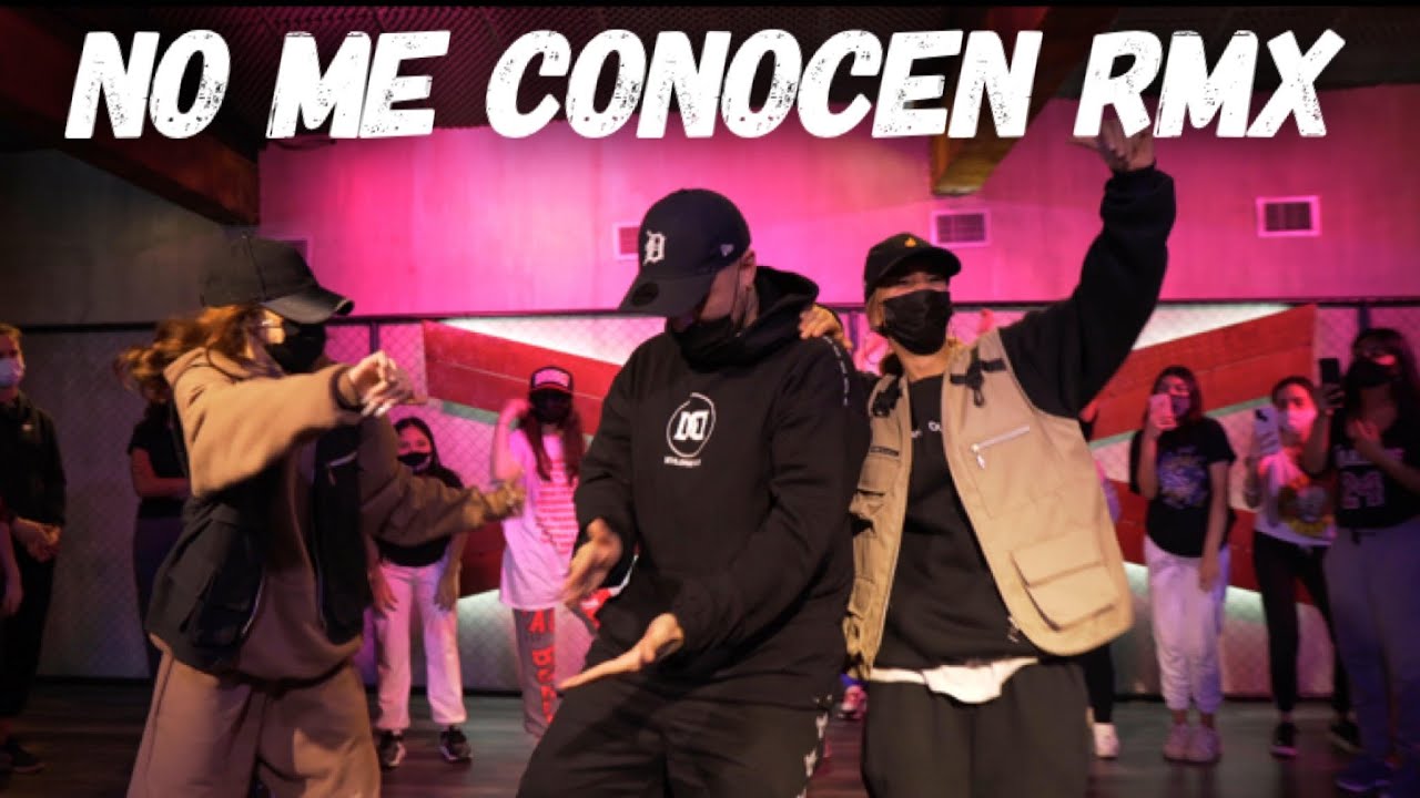 NO ME CONOCEN RMX - Duki, Tiago PZK, REI, Bandido | Coreografía Pecas Conte ft Jazmin Montoto