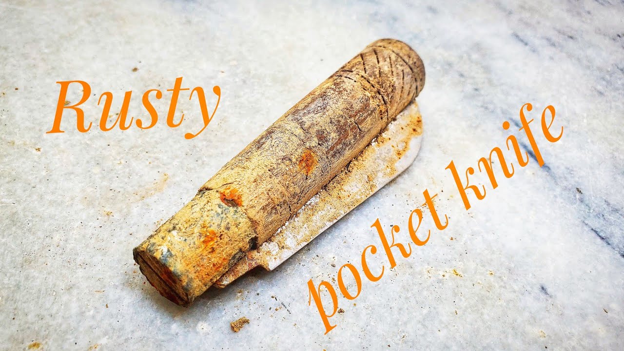 Dirty Pocket Knife Restoration | 15 MIN RESTORATION