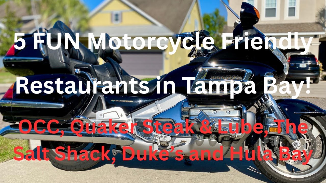 5 FUN Motorcycle Friendly Restaurants in Tampa Bay!