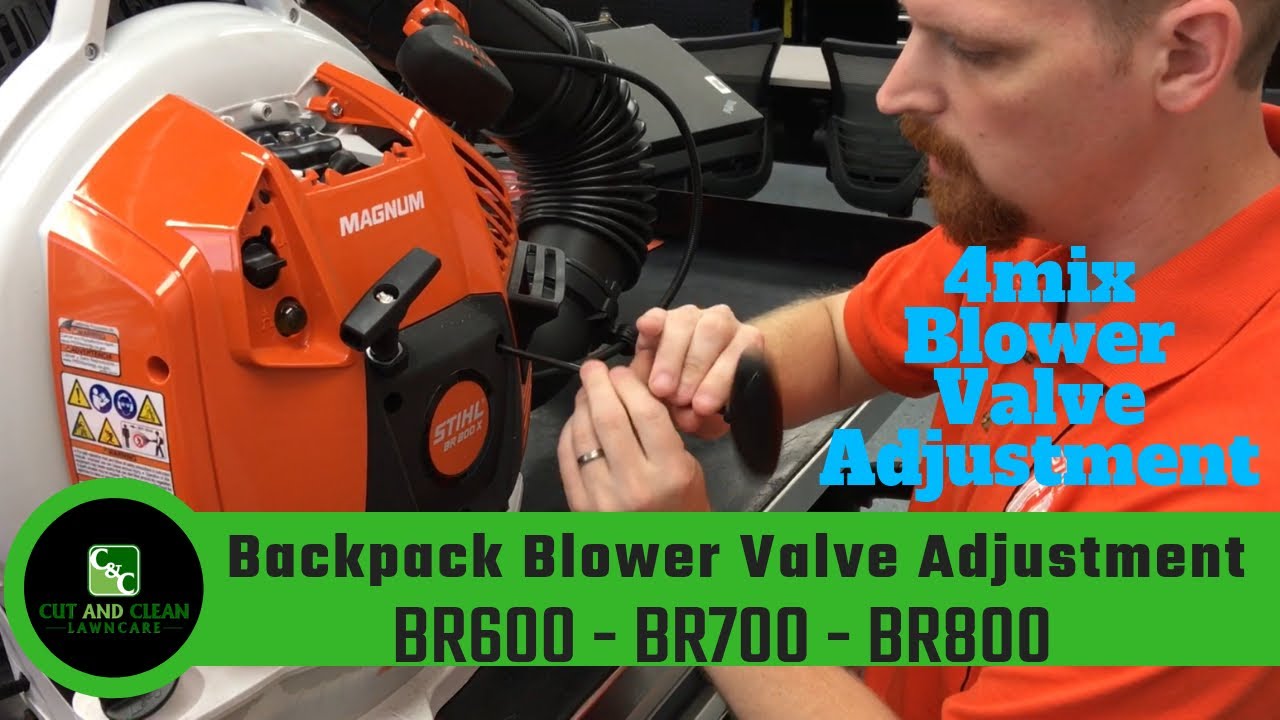 STIHL Technician BR800 Valve Adjustment ➡️ BR700 | BR600