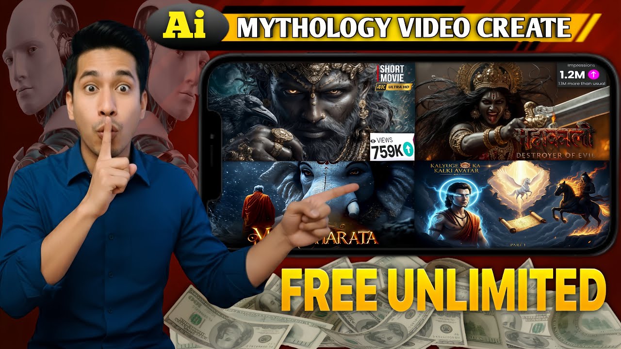 How to Create AI Mythology Video | Epic Cinematic Movies with AI