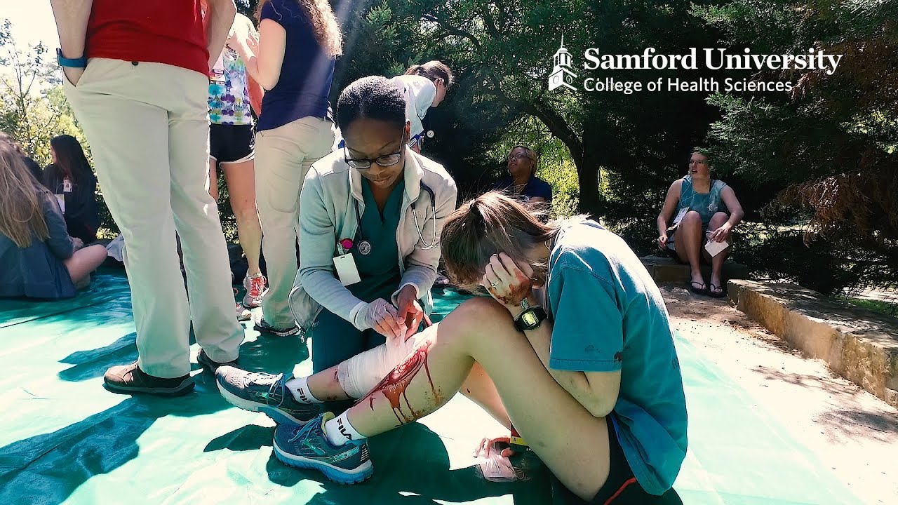 COLLEGE OF HEALTH SCIENCES DISASTER SIMULATION