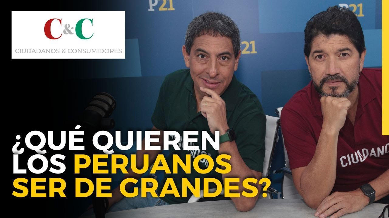 ¿Qué quieren los peruanos ser de grandes? | Ciudadanos & Consumidores 2