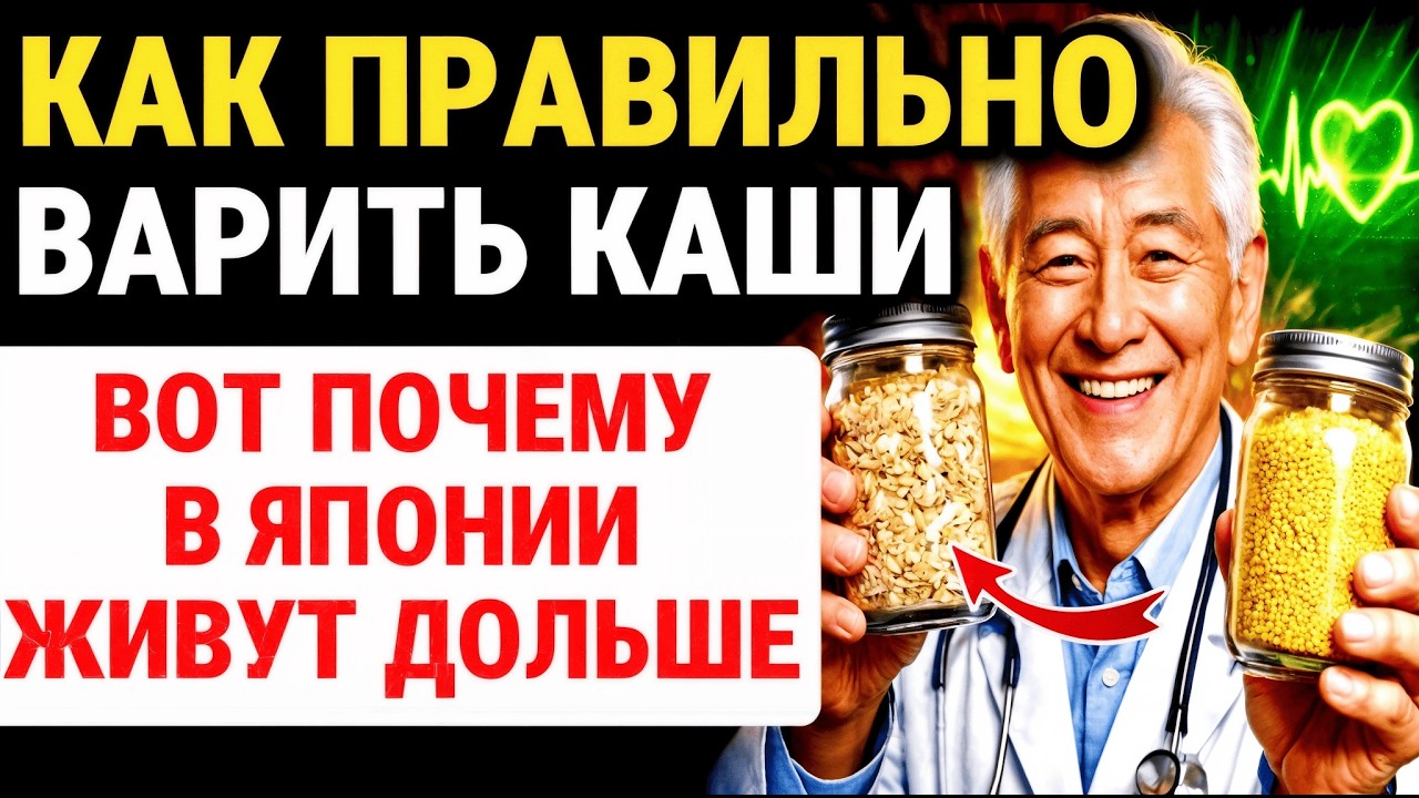 Как ЭФФЕКТИВНО варить каши: Научный протокол ВАРКИ ДЛЯ ТЕХ КТО СТАРШЕ 50 ЛЕТ