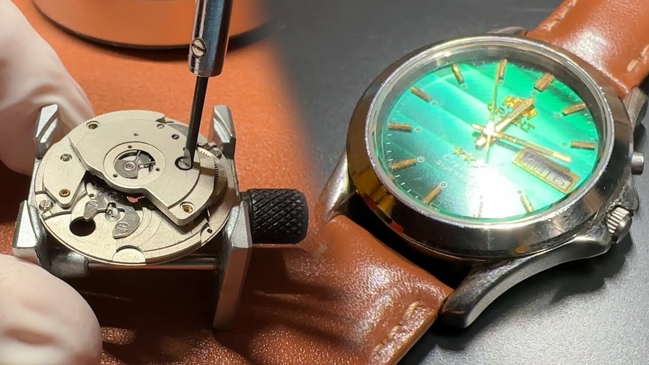 Orient Automatic Watch Full Repair Part 2 | ASMR