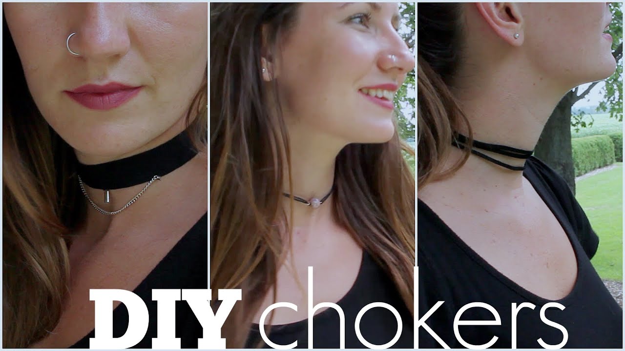 DIY Choker 3 Ways