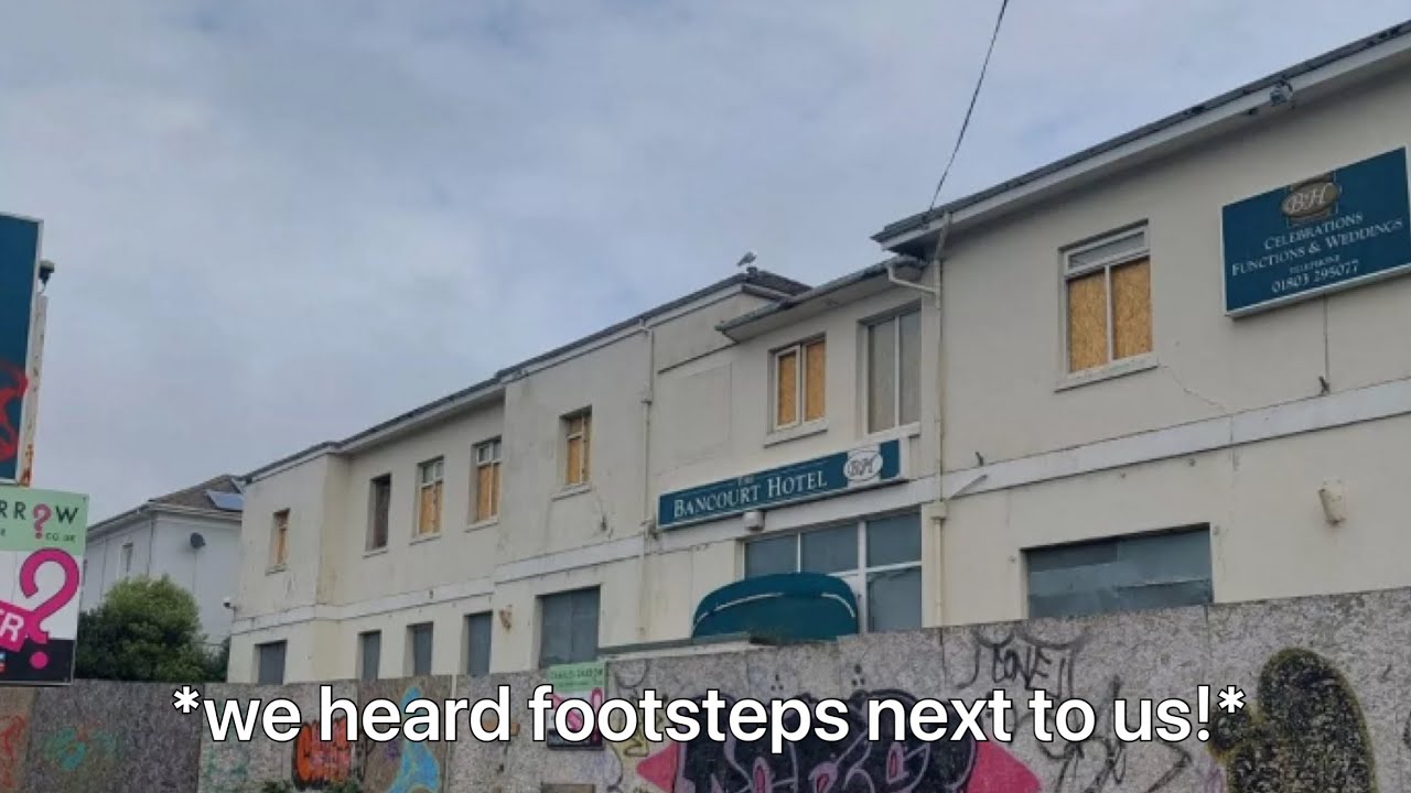 The abandoned Bancourt hotel *we had to Escape!* #2025 #abandoned #explore #paranormal uk #escape
