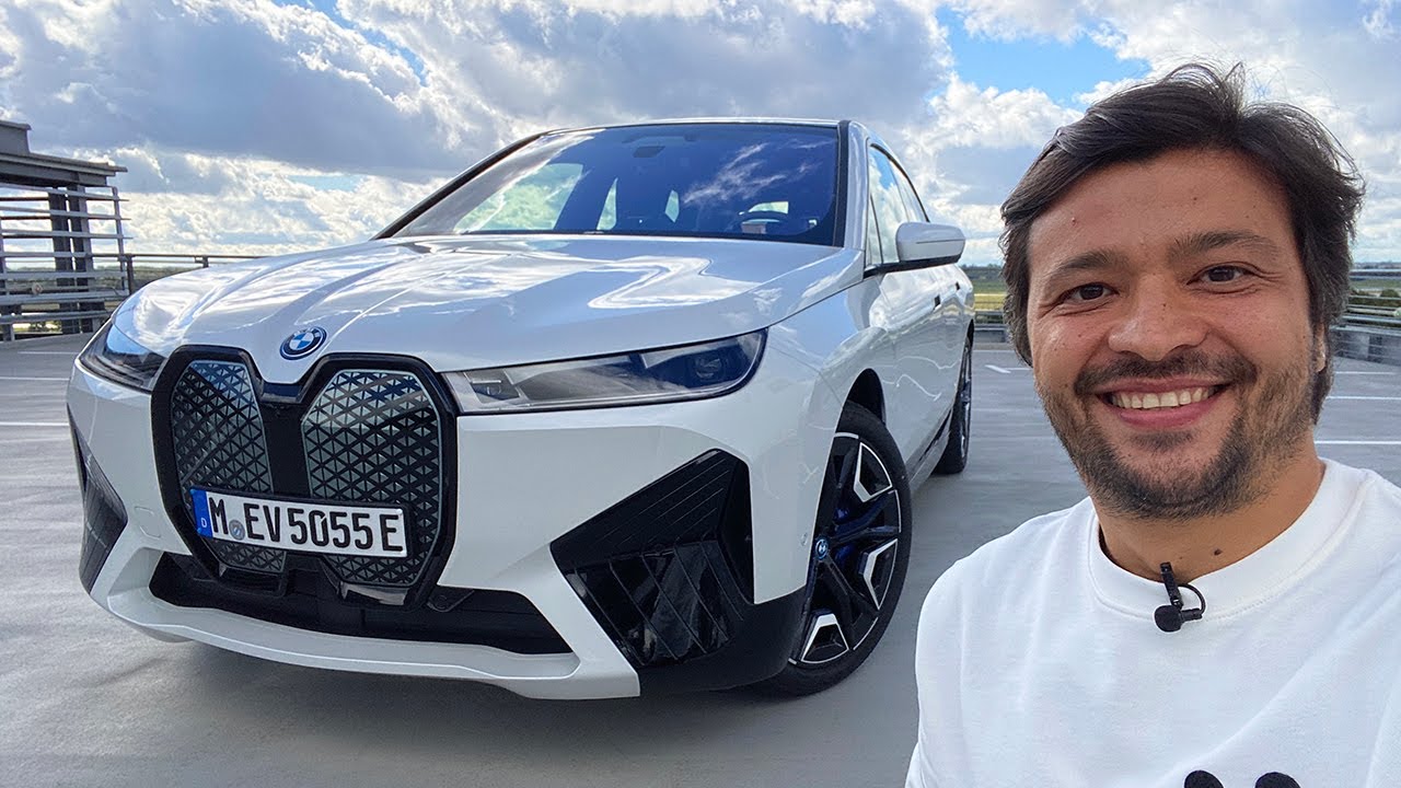BMW iX Test Sürüşü - En teknolojik BMW bu! Böbrekleri bile çizilmiyor...