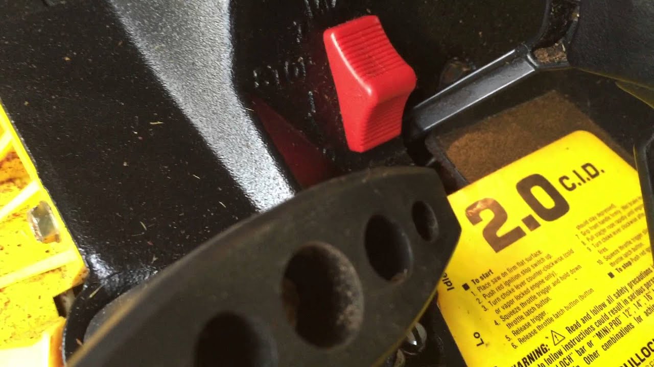 McCulloch Mac 130 Mini Chainsaw