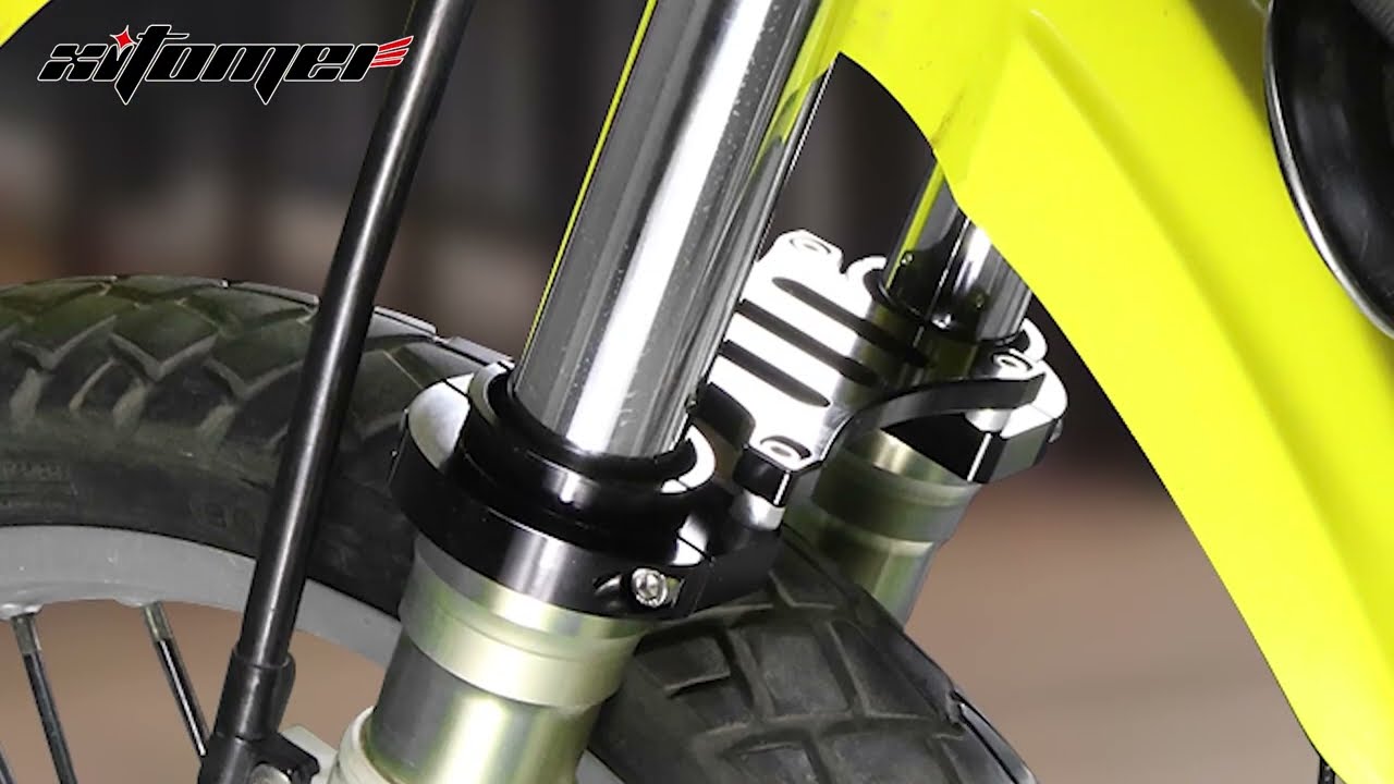 Suzuki DR650 Fork Brace /Superbarce Installation by Xitomer
