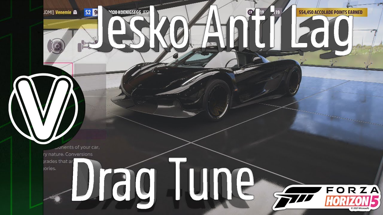 Forza Horizon 5 | Koenigsegg Jesko Anti Lag Drag Tune *Fastest* (Forza Horizon 5 Guides)
