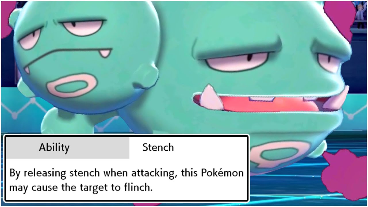 FULL STENCH ABILITY POKEMON TEAM! Shiny Weezing, Gloom, Skuntank, Garbodor, Trubbish, Stunky