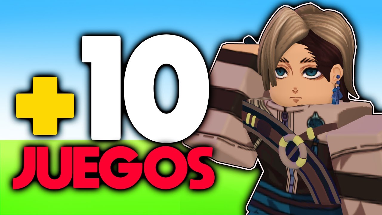 TOP 10 JUEGOS DE ROBLOX QUE NO PUEDES DEJAR PASAR!! 😶