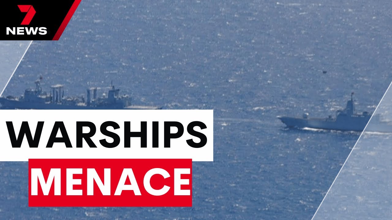 China's warships enter the Great Australian Bight | 7NEWS