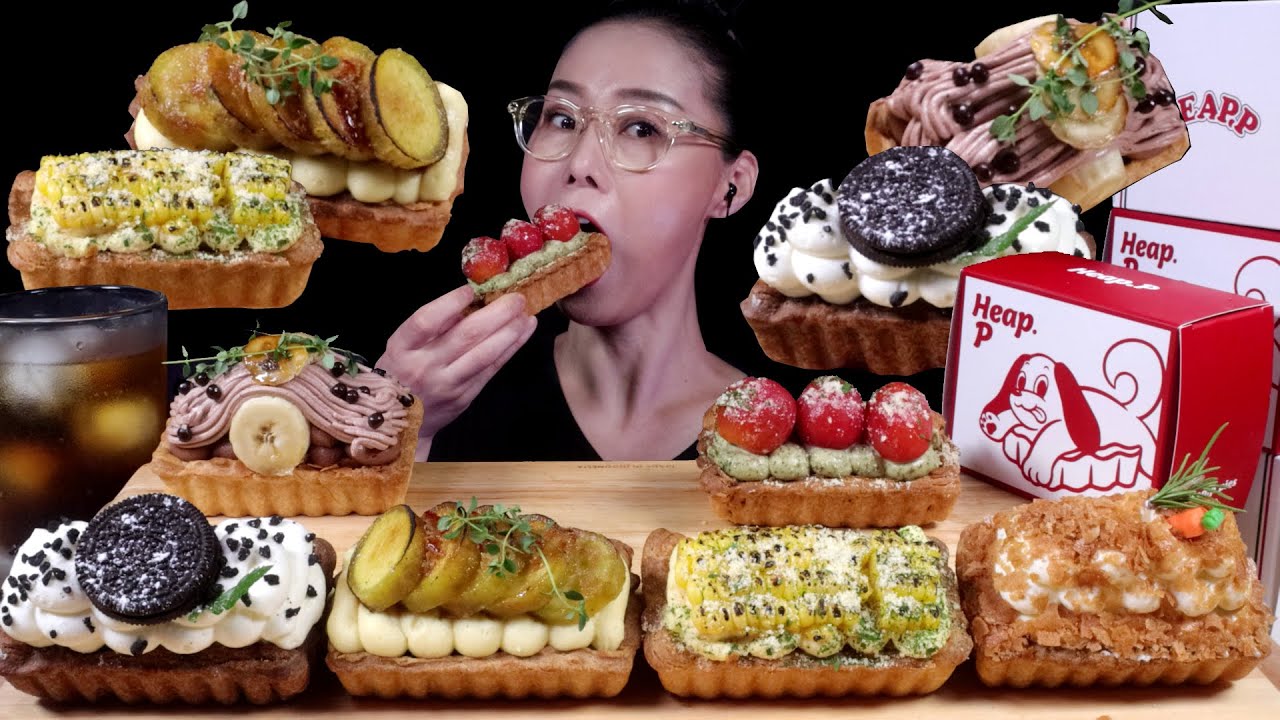SUB)MUKBANG 이쁜디저트 부산 전포동