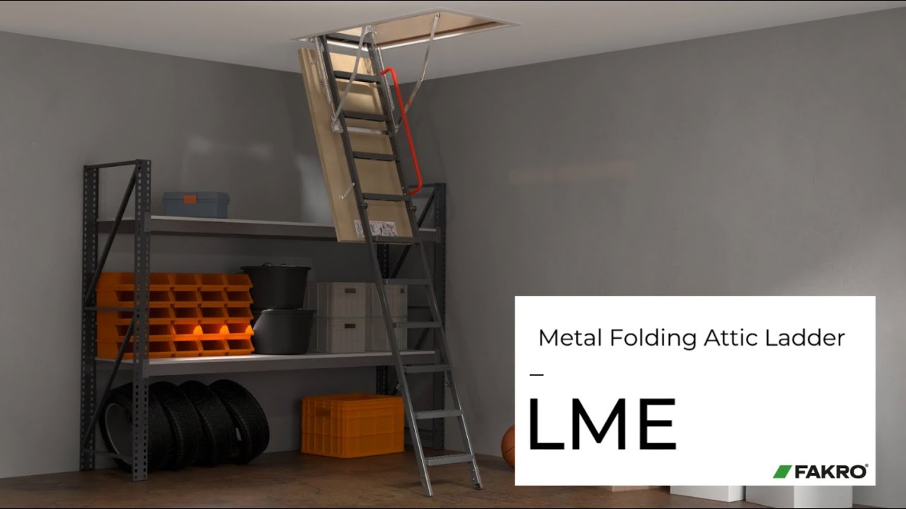 FAKRO LME Attic Ladder Installation Video