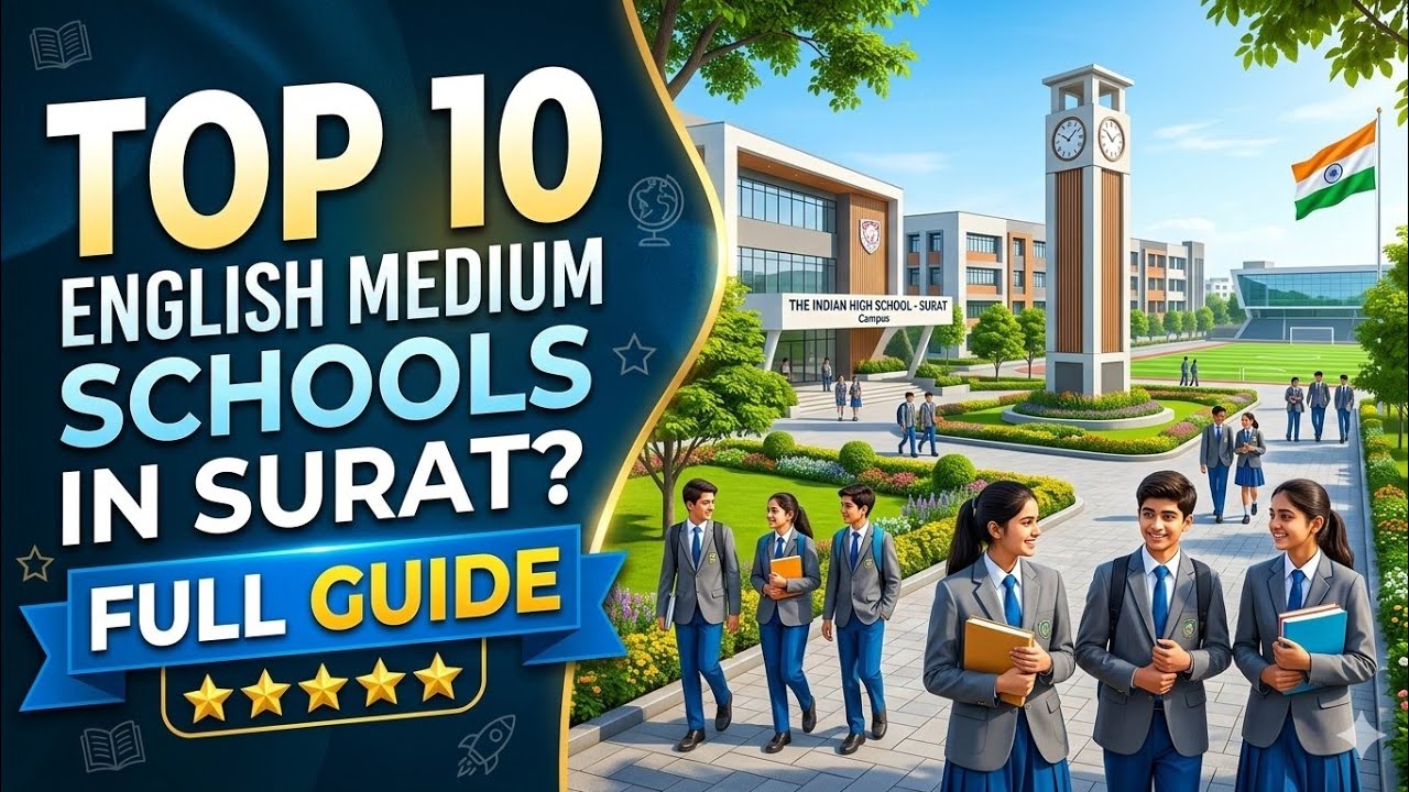 Which school award is best in surat? | Top 10 english medium school in surat | top 5 school in surat