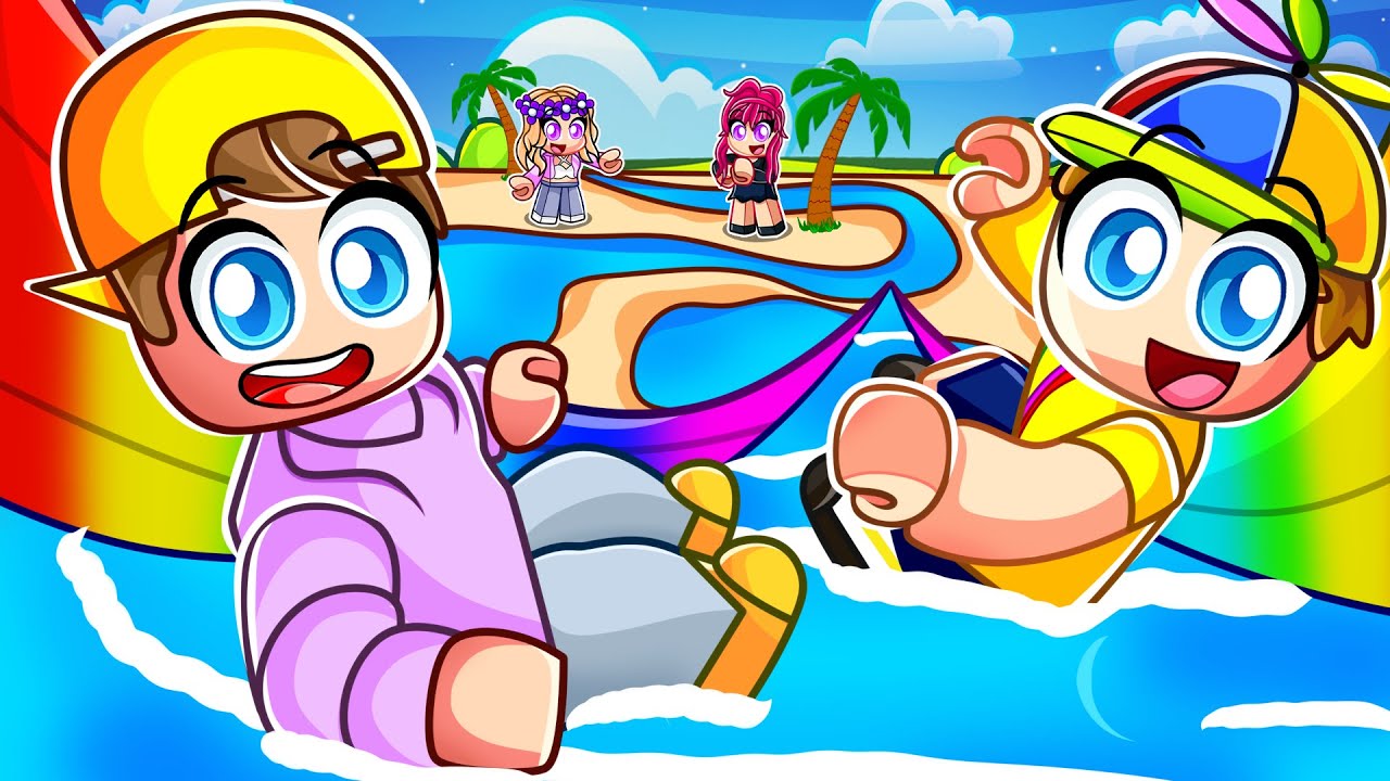 I Spent $1,000,000 On The BIGGEST WATERSLIDE in Roblox!