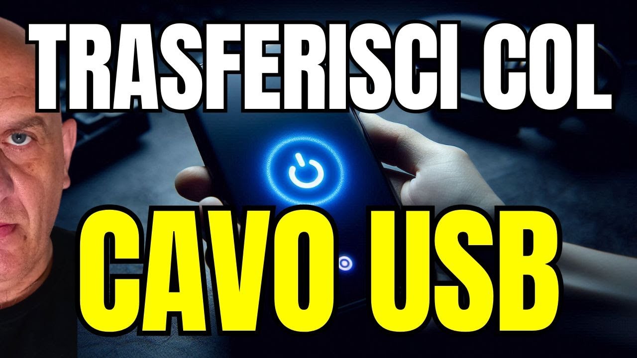✅ Trasferisci ogni tipo di file in pochi minuti con il cavo USB!