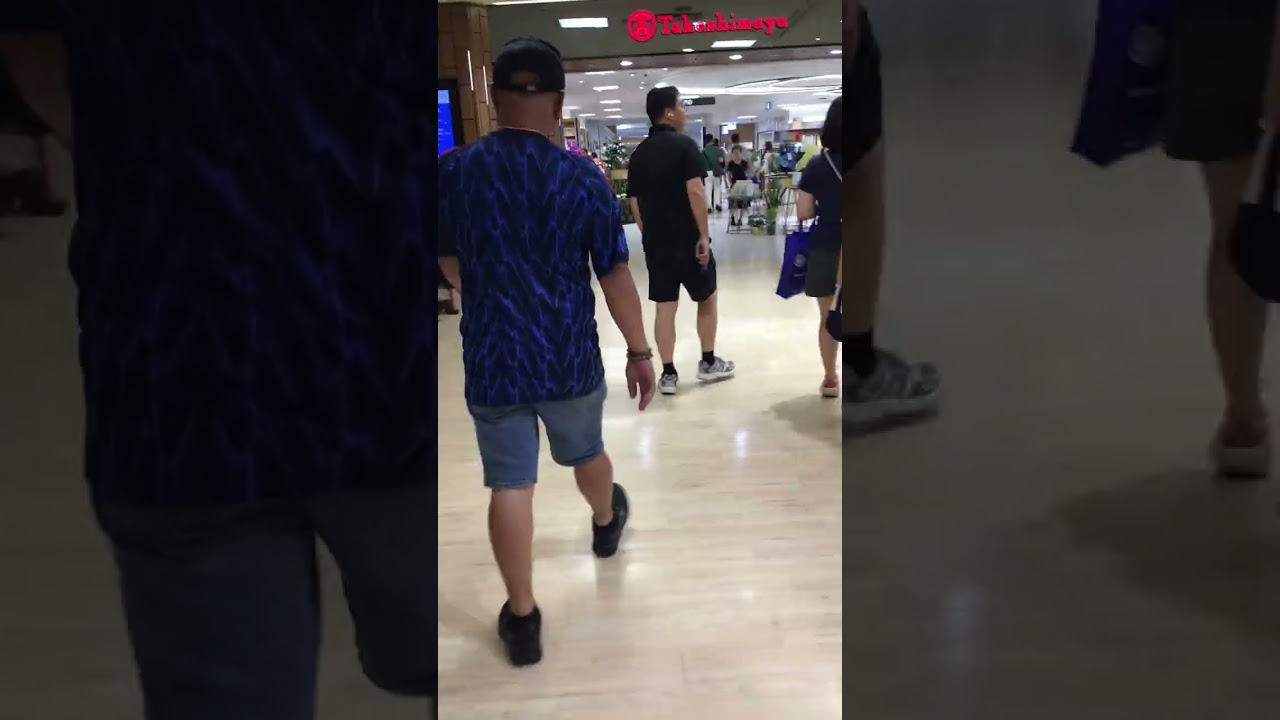 Shopping with my Big Boss looking for an exit around Orchard