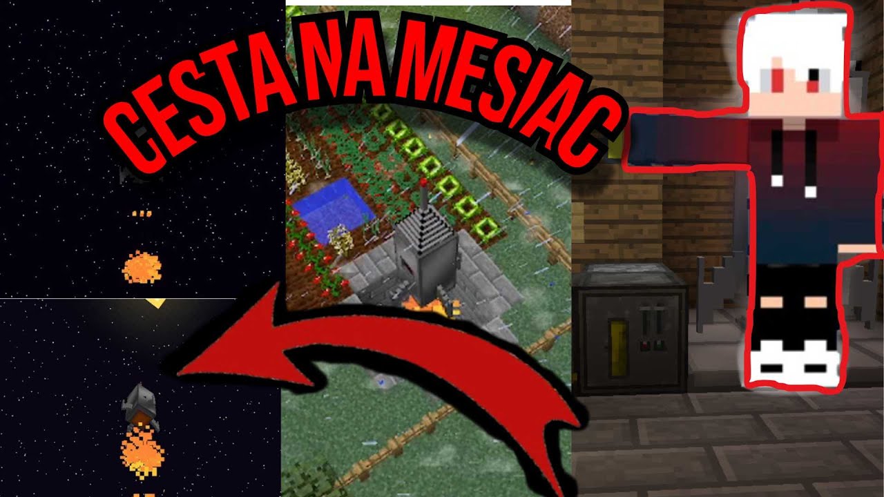 JUPIIII  konečne na mesiac🥳🚀#5 (#minecraft)