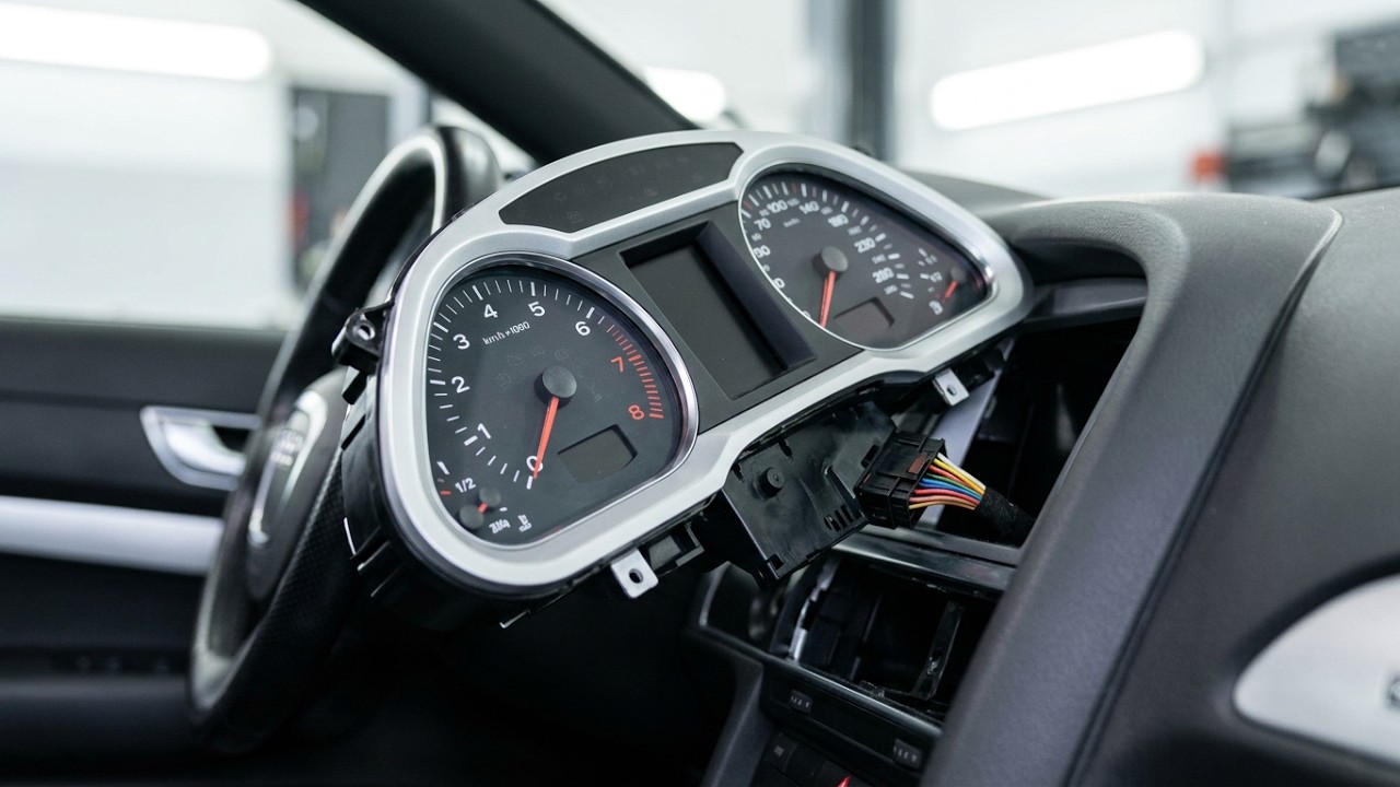 AUDI A6 C6 4F Intrument Cluster Replacement