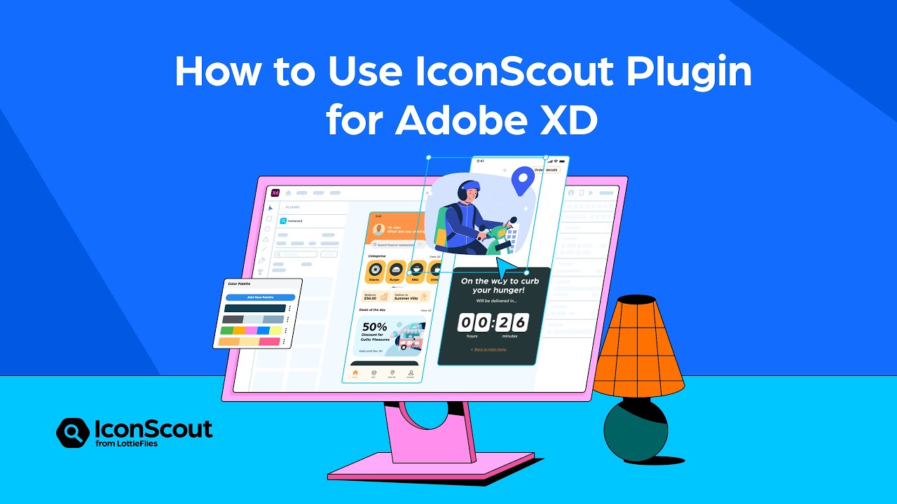 IconScout plugin for Adobe XD | Add icons, illustrations, 3D & Lottie animation to your projects
