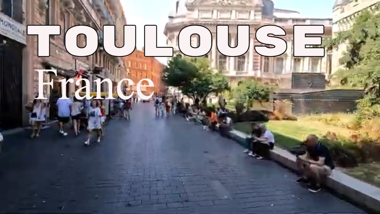 Toulouse 4k-driving - French region
