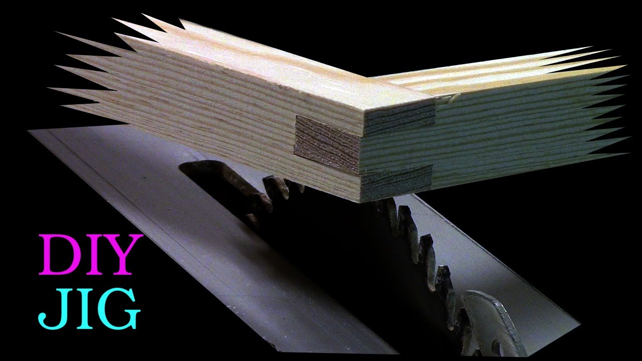 DIY Tenon JIG - How to make mortise and tenon on a table saw