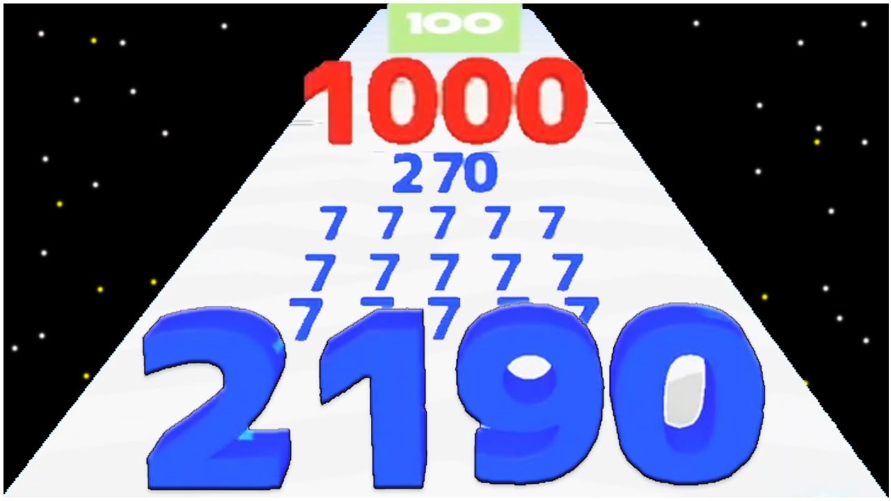 Number Merge Run Master 3D - Levels 39-60 (Android)