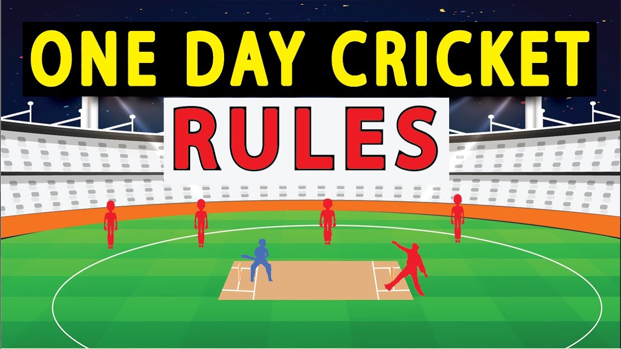 Rules of One Day Cricket : How to Play One Day Cricket? : One Day Cricket Rules and Regulations