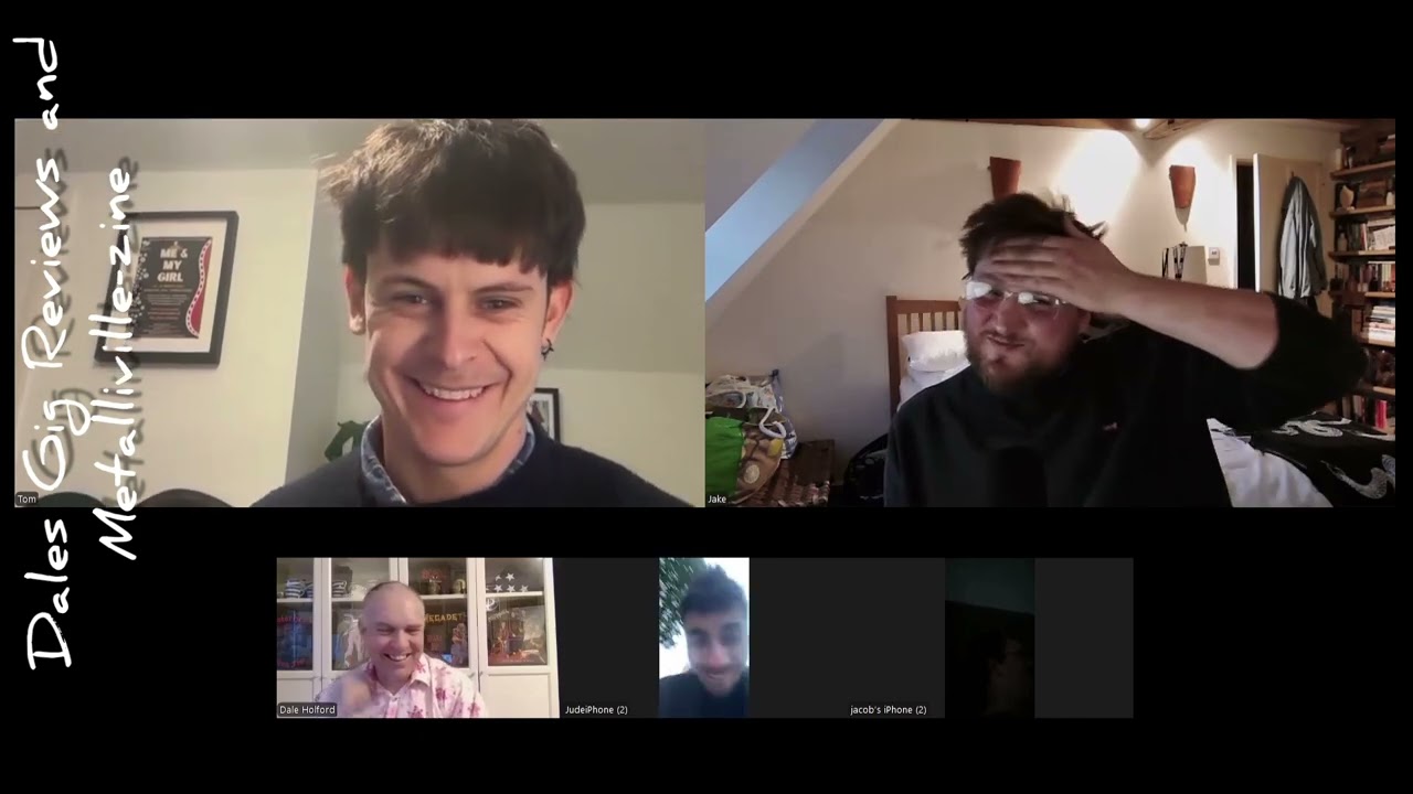 Burnt Chapter talks to me, Dales Rock Interviews 