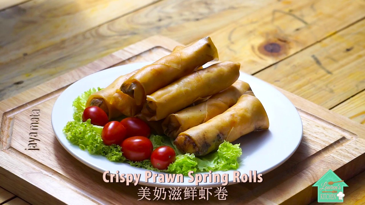 美奶滋鲜虾卷