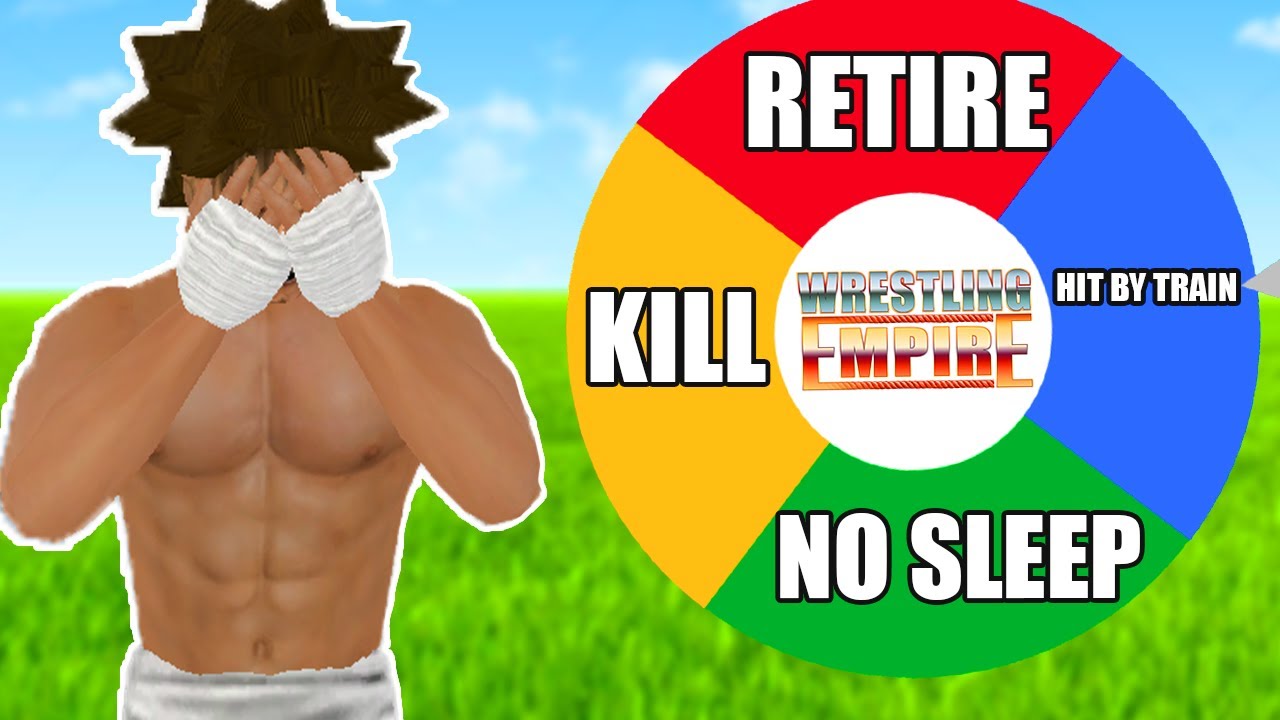 ЭТО КОЛЕСО РЕШАЕТ МОЮ СУДЬБУ В WRESTLING EMPIRE