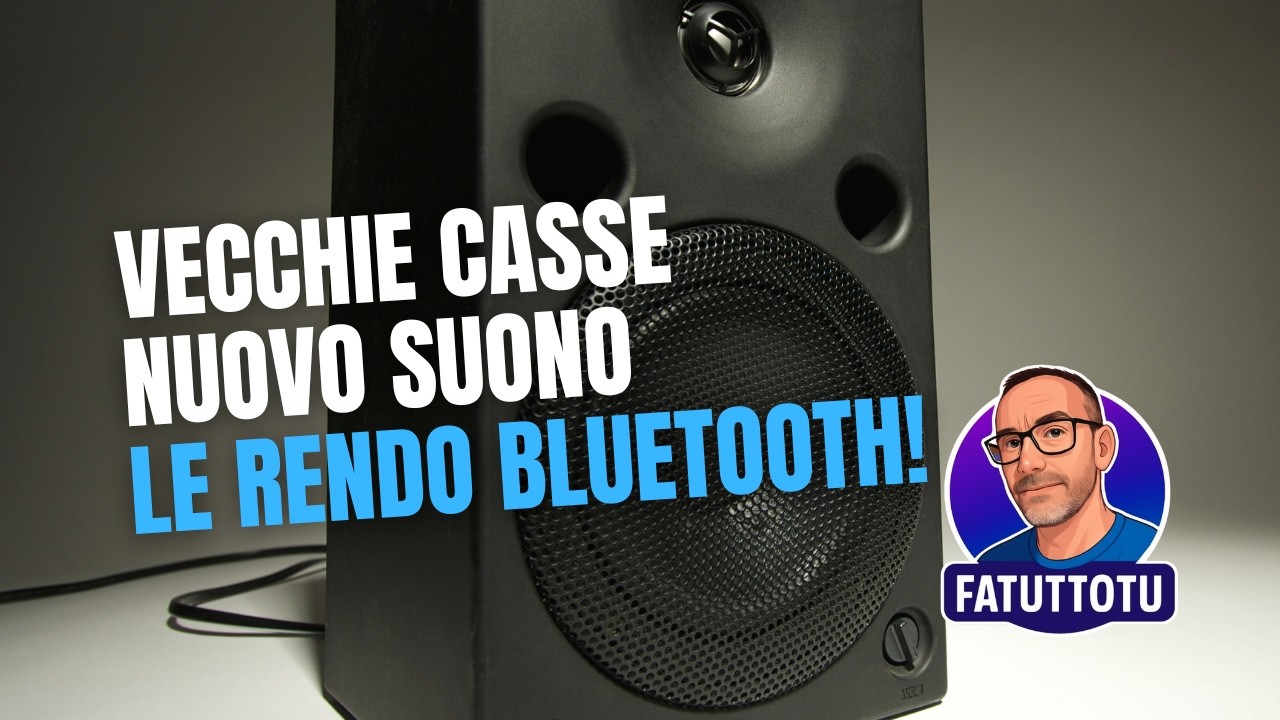 Trasformare una vecchia cassa da buttare in cassa BlueTooth, scheda amplificata Bluetooth per casse 