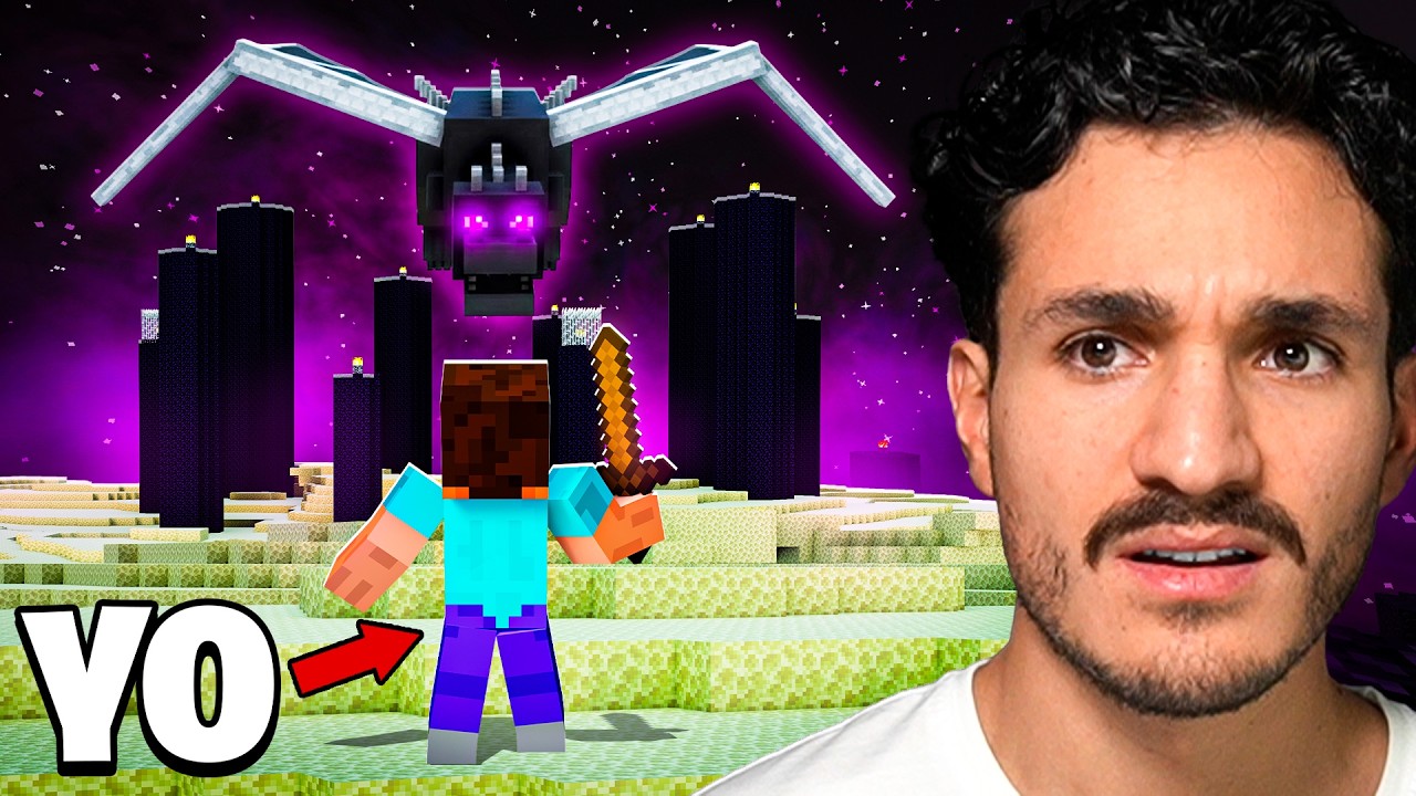 Jugué Minecraft Como NOOB en Modo EXPERTO