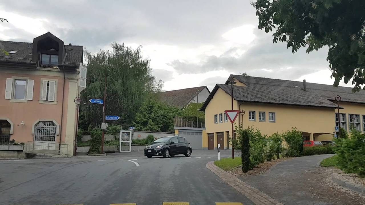 Ecublens. Zona rural de Friburgo da Suíça