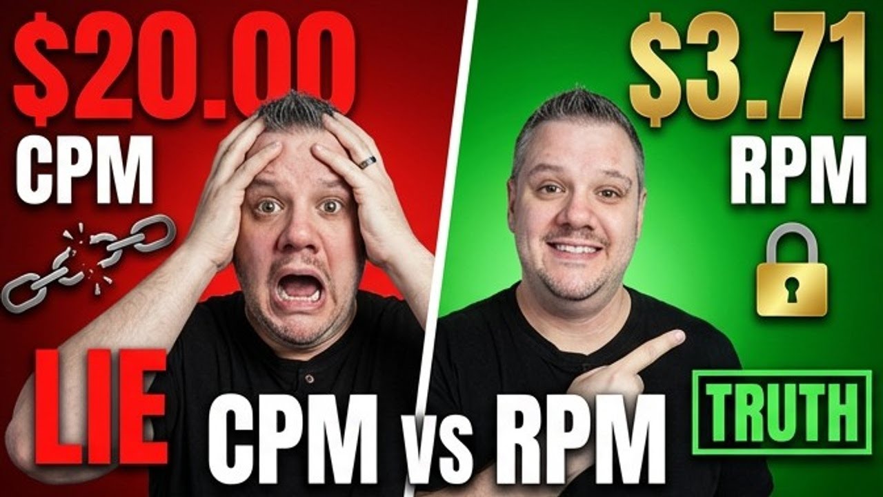 RPM vs CPM on YouTube &ndash; Which One Actually Matters?